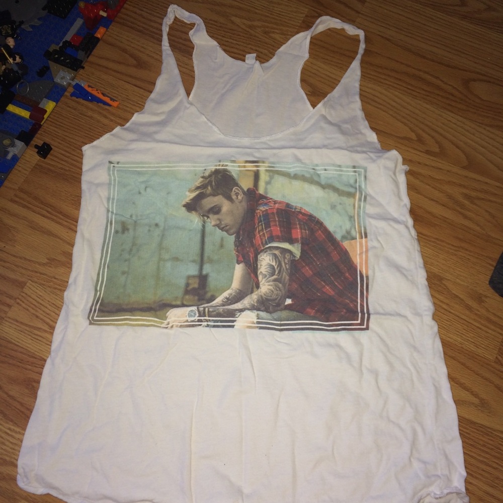 NWOT Justin Bieber tank